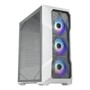 Case Cooler Master BOX TD500 Mid Tower Blanco Mini-ITX Micro-ATX ATX RGB USB3.2 Vidrio Templado