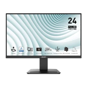 Monitor Msi Pro MP2412 23.8" LED FHD 1920 x 1080 1ms pantalla antiparpadeo con certificación TUV