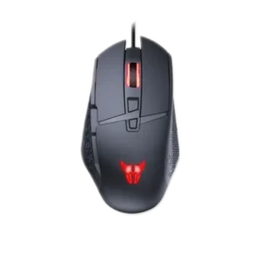 Mouse Argom Gaming MS2046 Combat 7200DPI 8 Botones USB Luces LED Plug & Play Negro