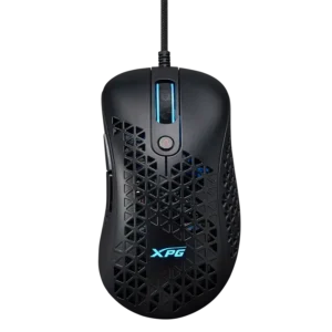 Mouse XPG Slingshot Gaming 12000DPPI 6 Botones USB RGB Diseño Ergonómico Exoesqueleto Negro